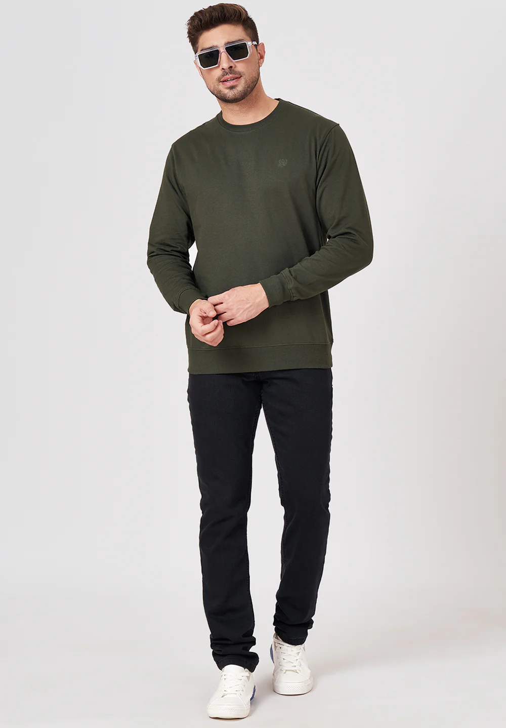 Green Cotton T-Shirt - Image 5