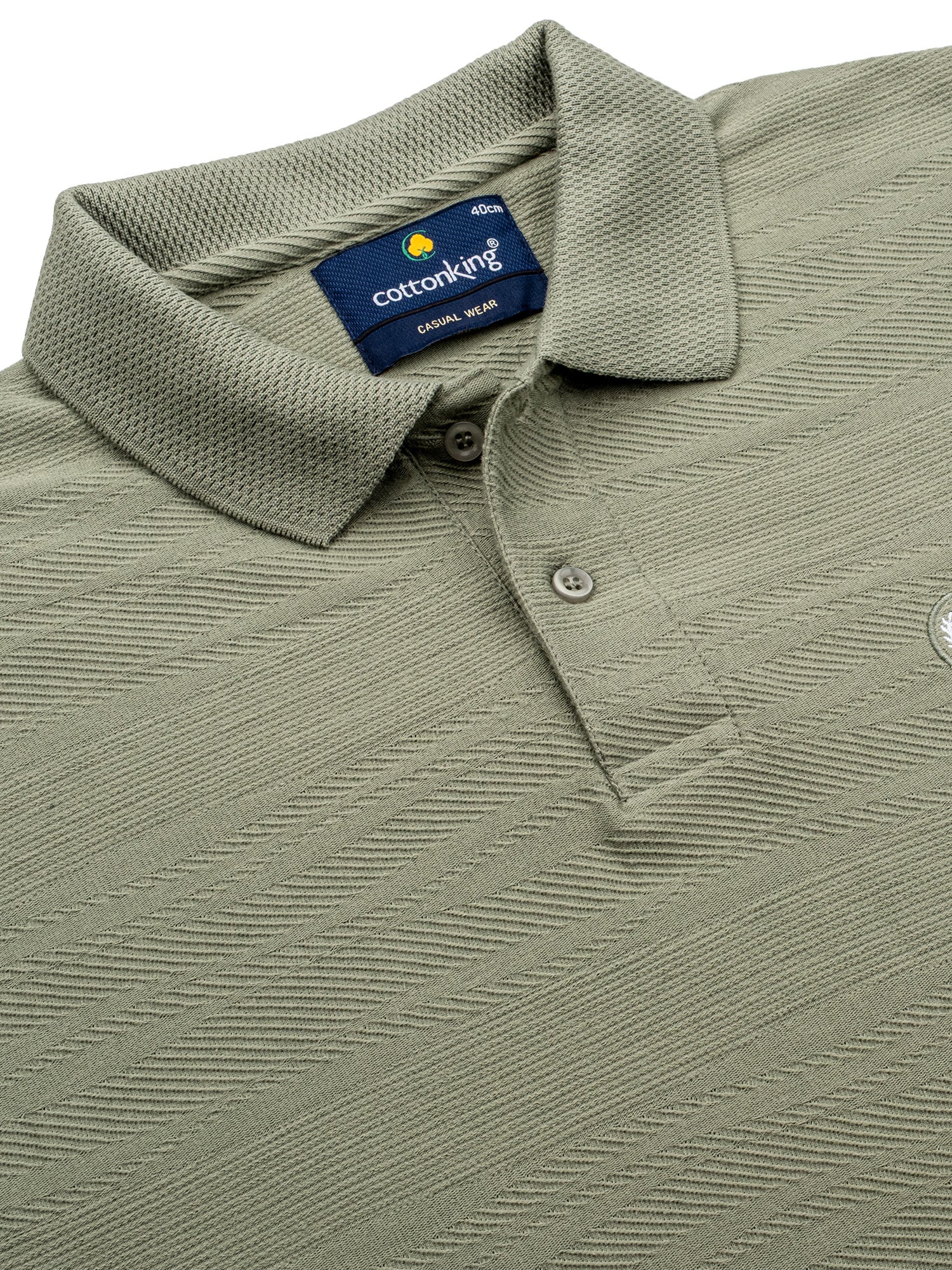 Green Full Sleeve Winter T-Shirt - Image 3
