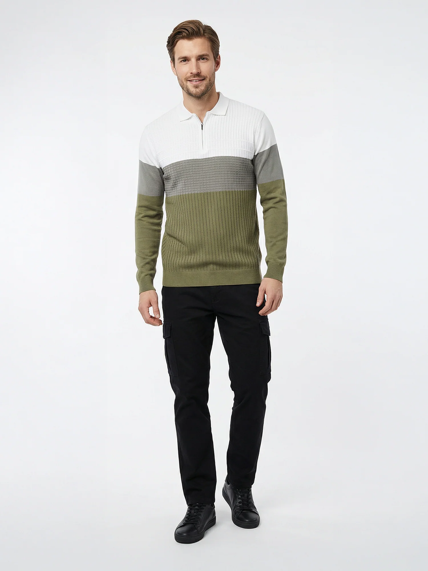 Green Full Sleeve Winter T-Shirt