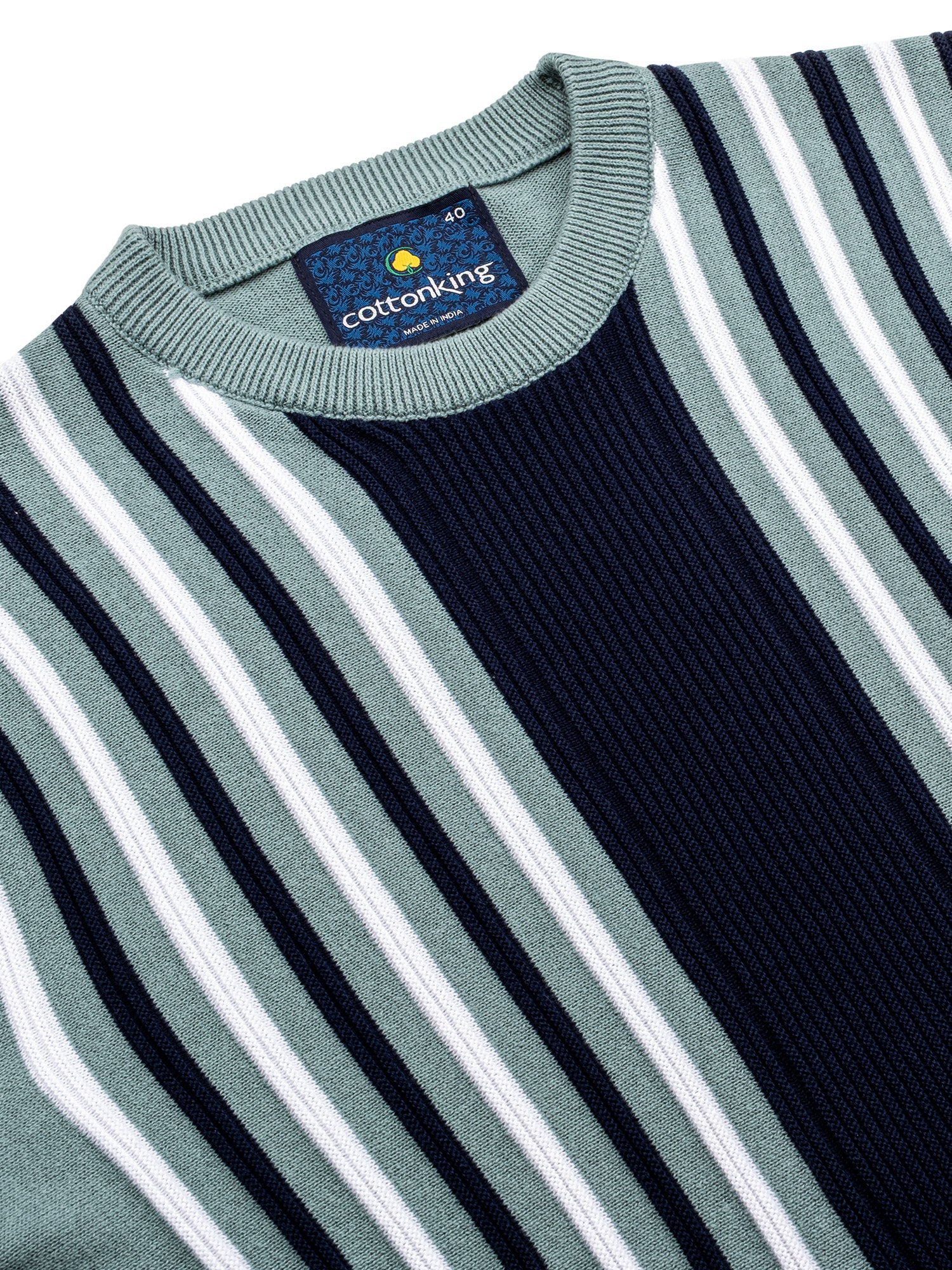 Green Full Sleeve Winter T-Shirt - Image 3