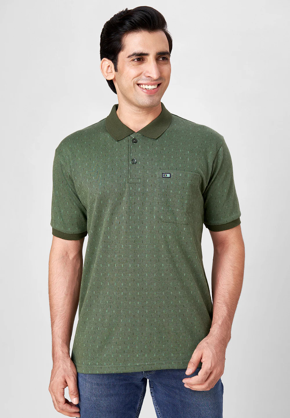 Green Cotton T-Shirt