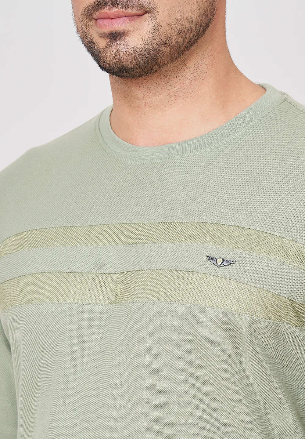 Green Cotton T-Shirt - Image 4