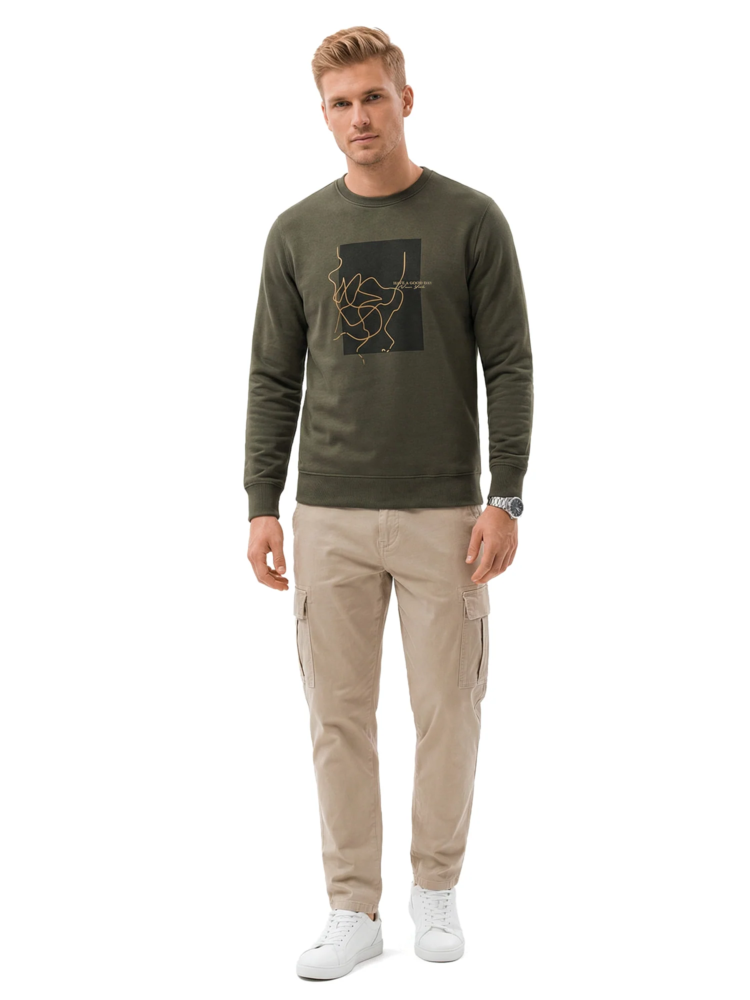 Green RoundNeck Sweatshirt