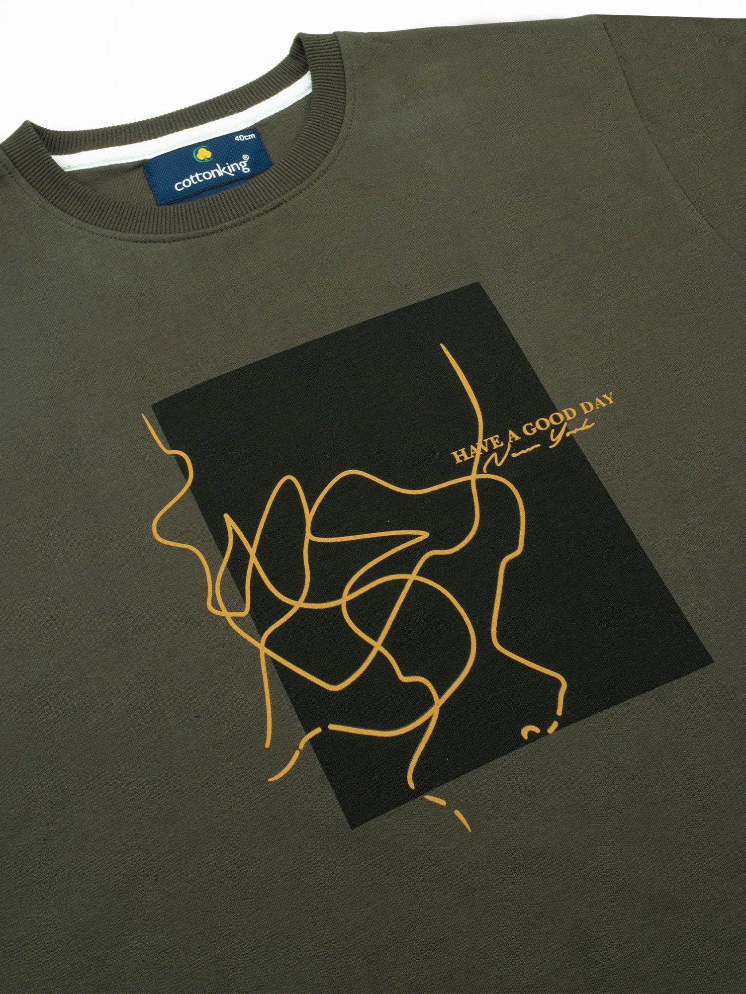 Green RoundNeck Sweatshirt - Image 5