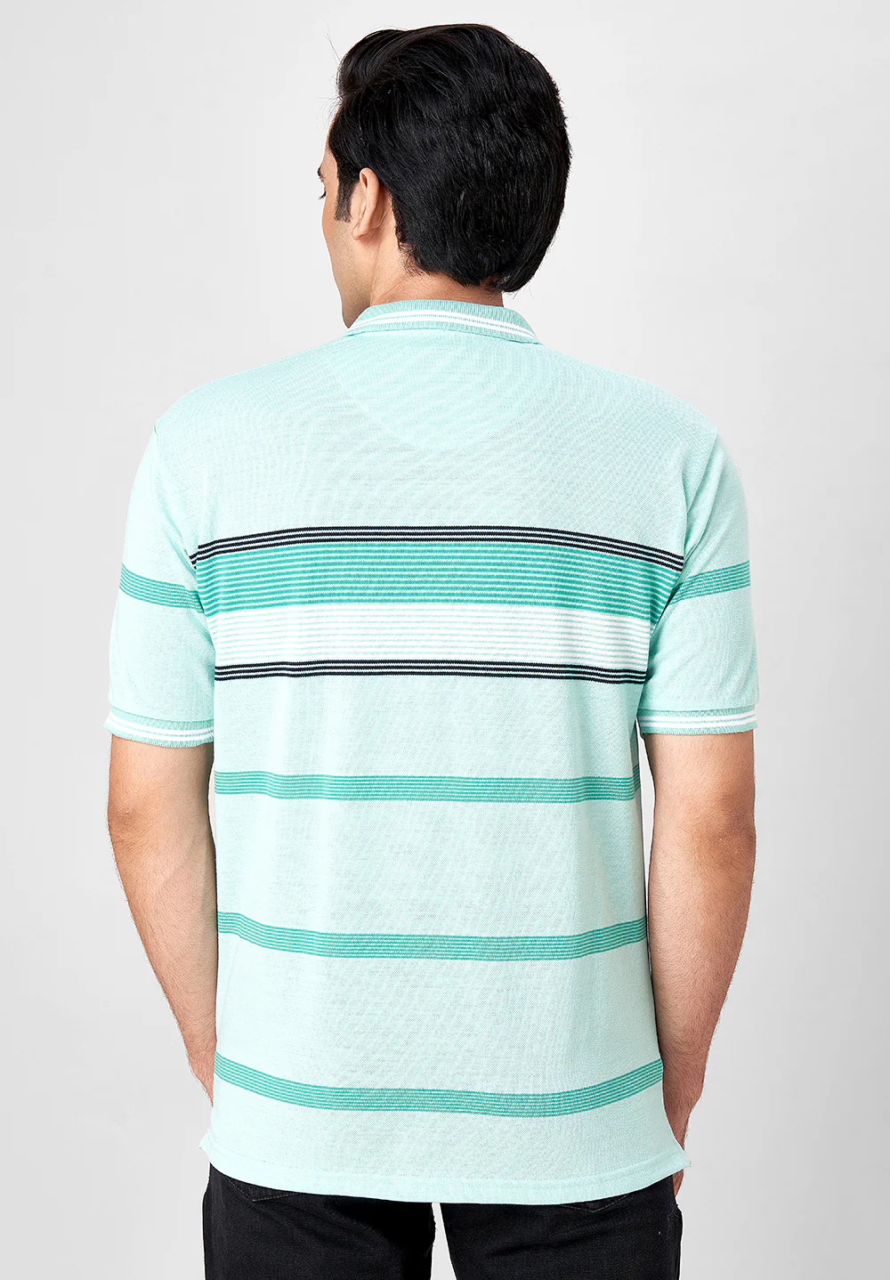 Green Cotton T-Shirt - Image 2