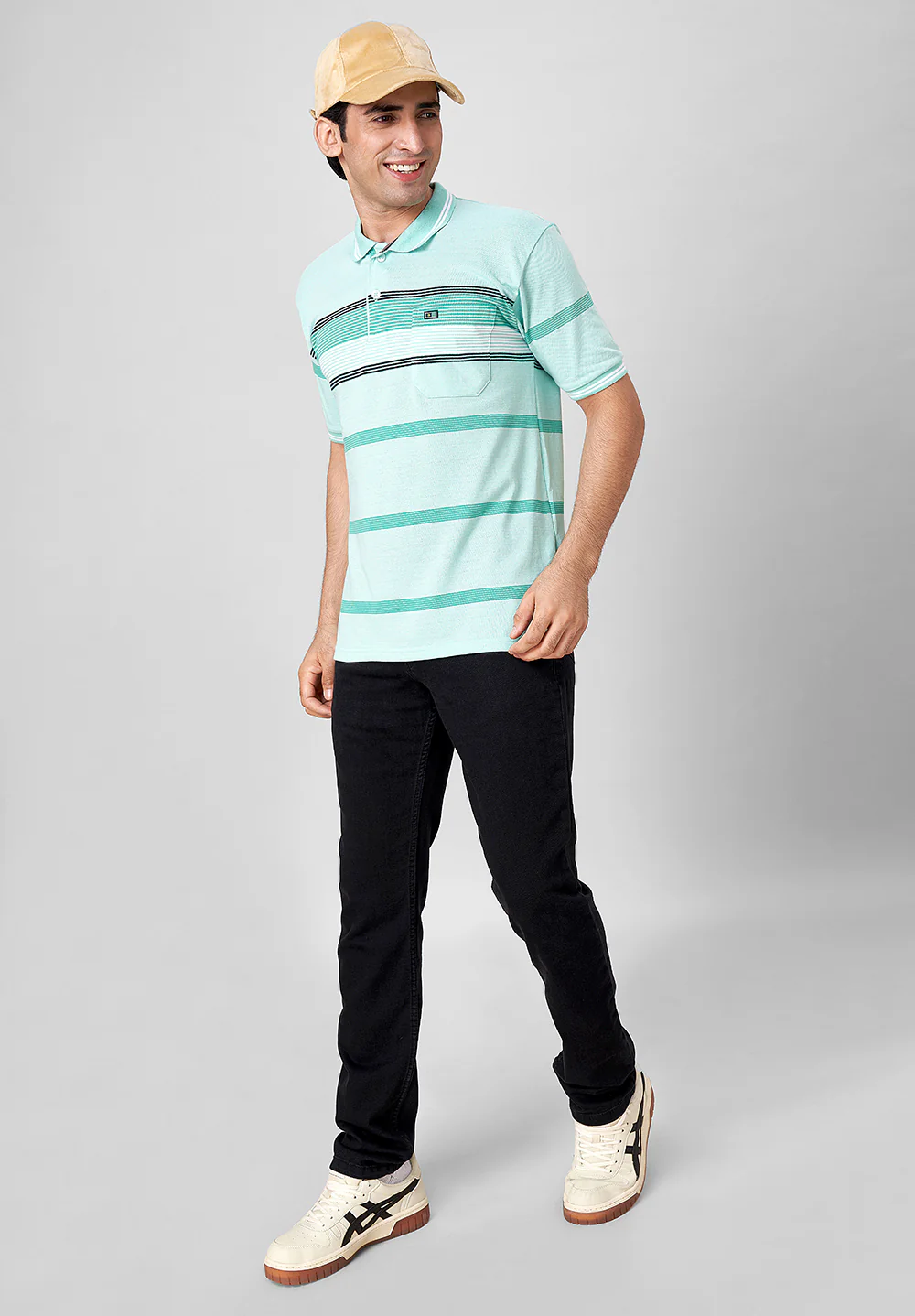 Green Cotton T-Shirt - Image 4