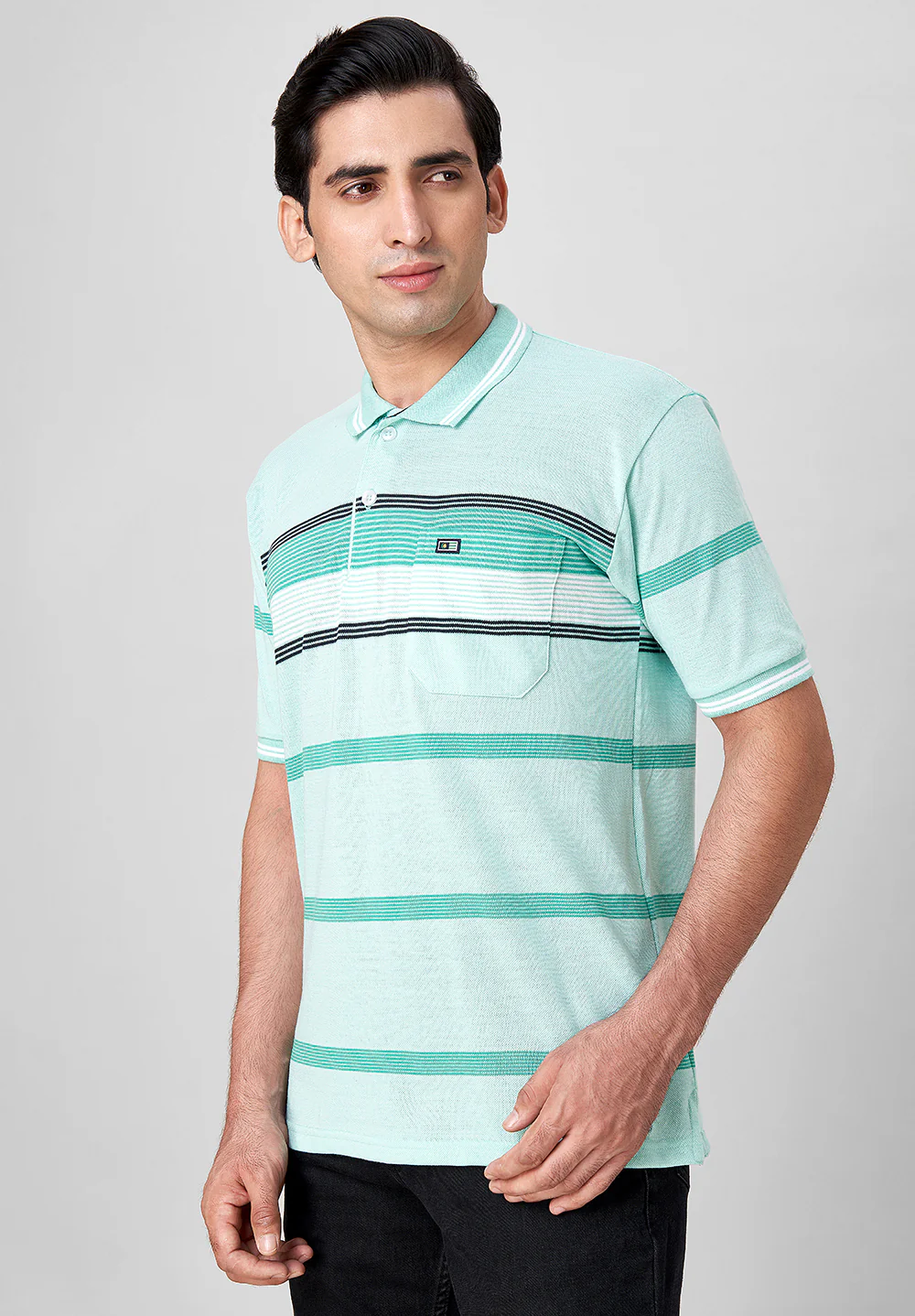 Green Cotton T-Shirt - Image 5