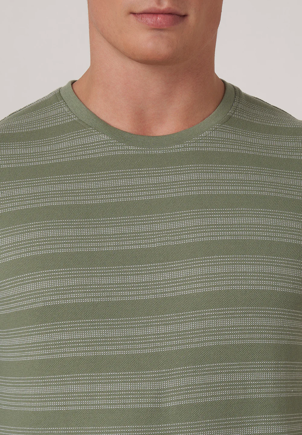 Green Cotton T-Shirt - Image 5