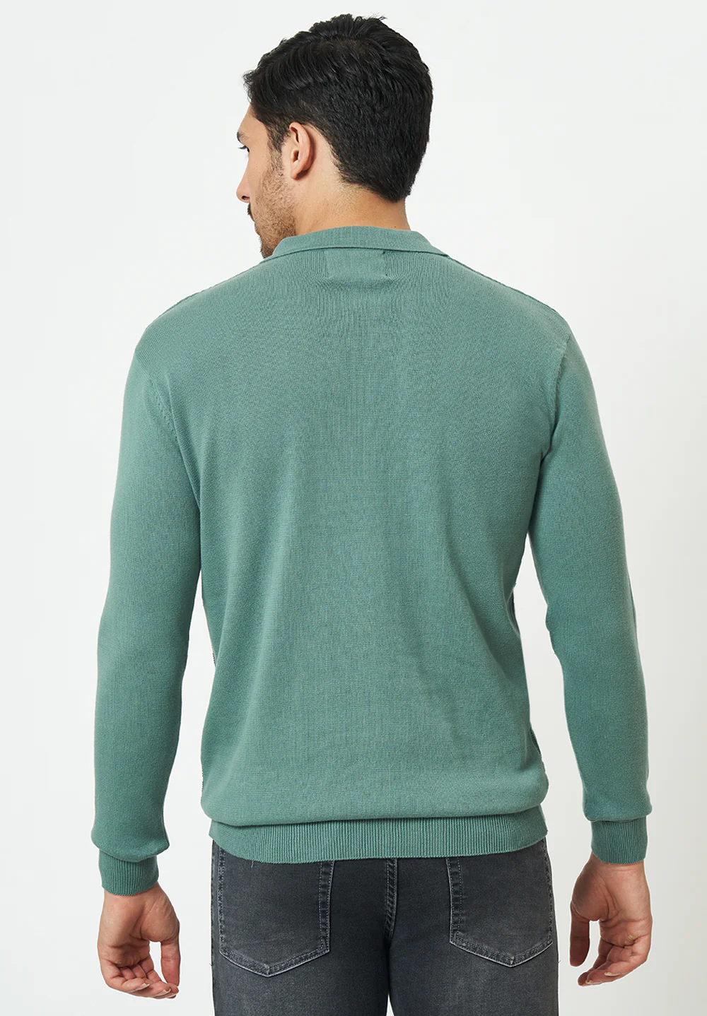 Green Cotton T-Shirt - Image 2