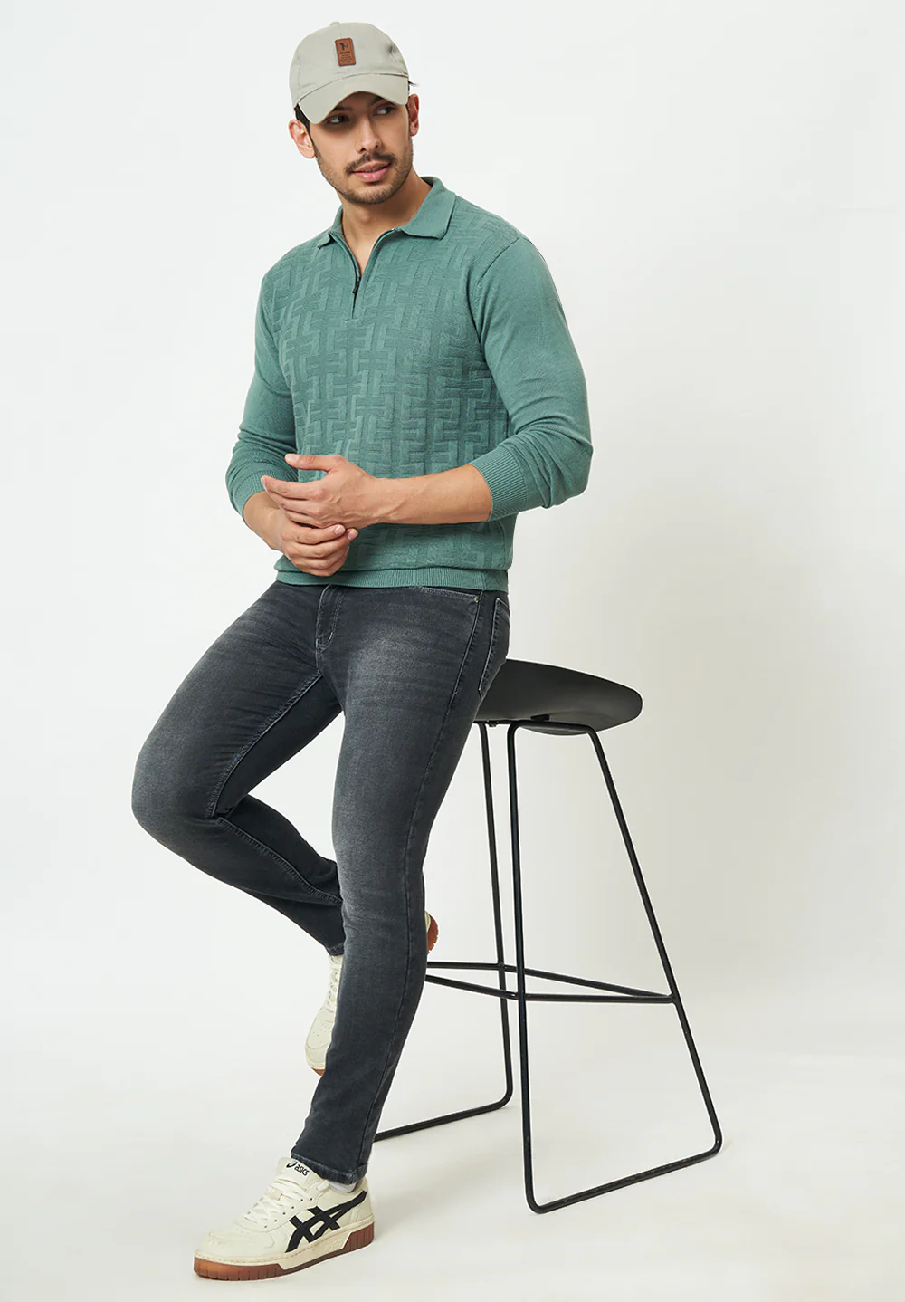 Green Cotton T-Shirt - Image 5