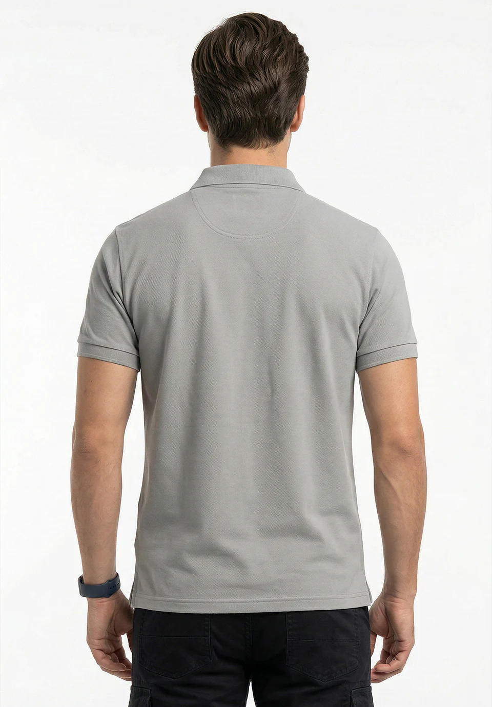 Grey Cotton T-Shirt - Image 5