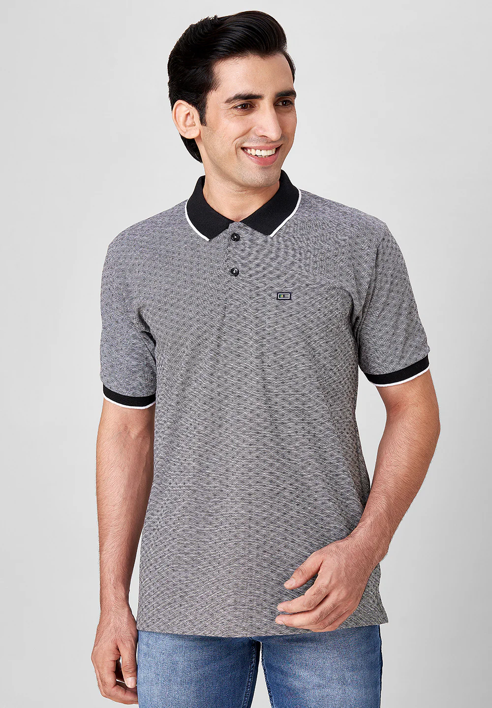Grey Cotton T-Shirt