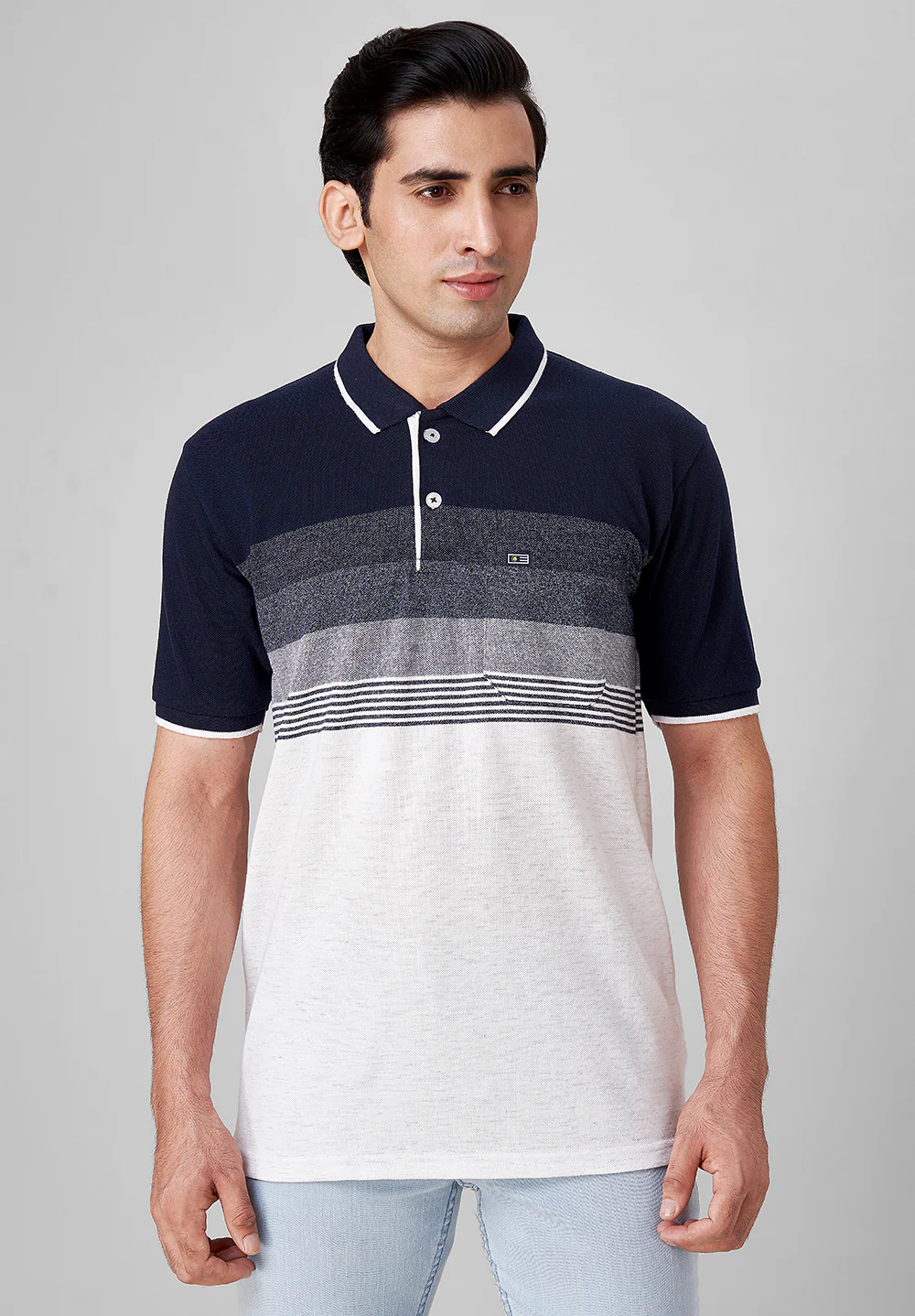 Grey Cotton T-Shirt