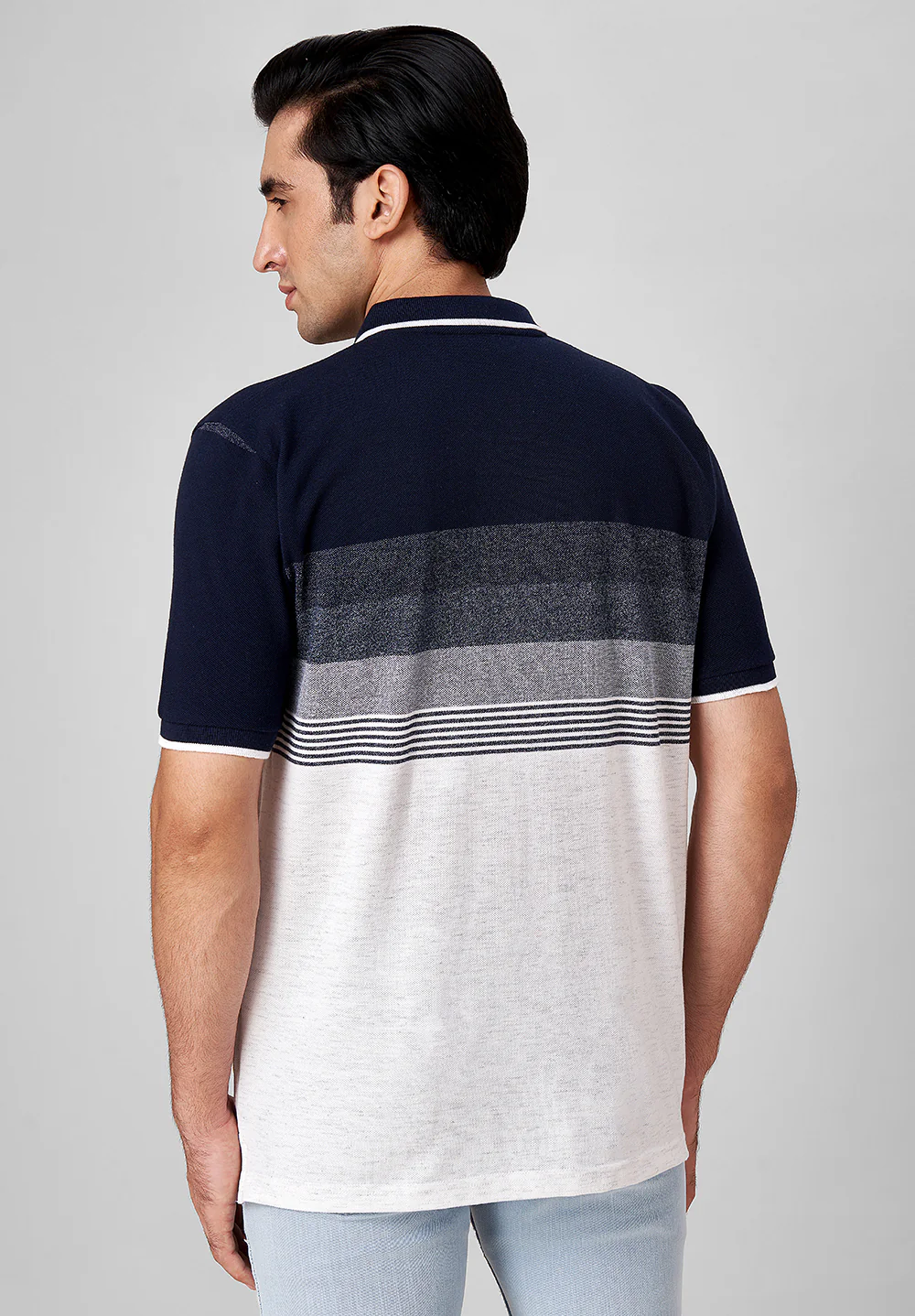 Grey Cotton T-Shirt - Image 2
