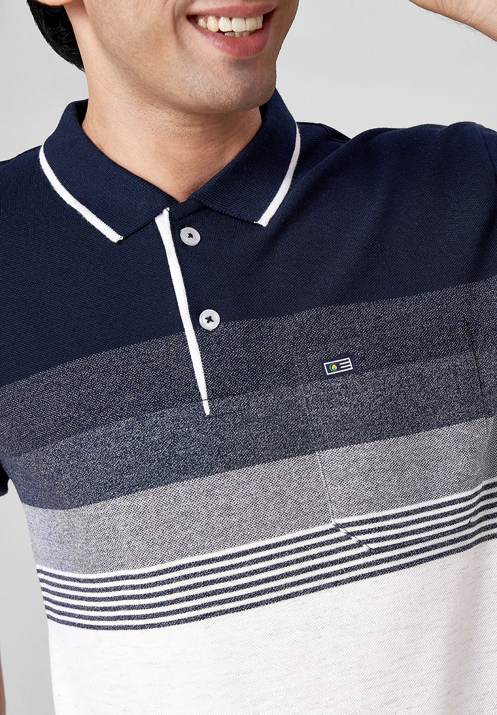 Grey Cotton T-Shirt - Image 3