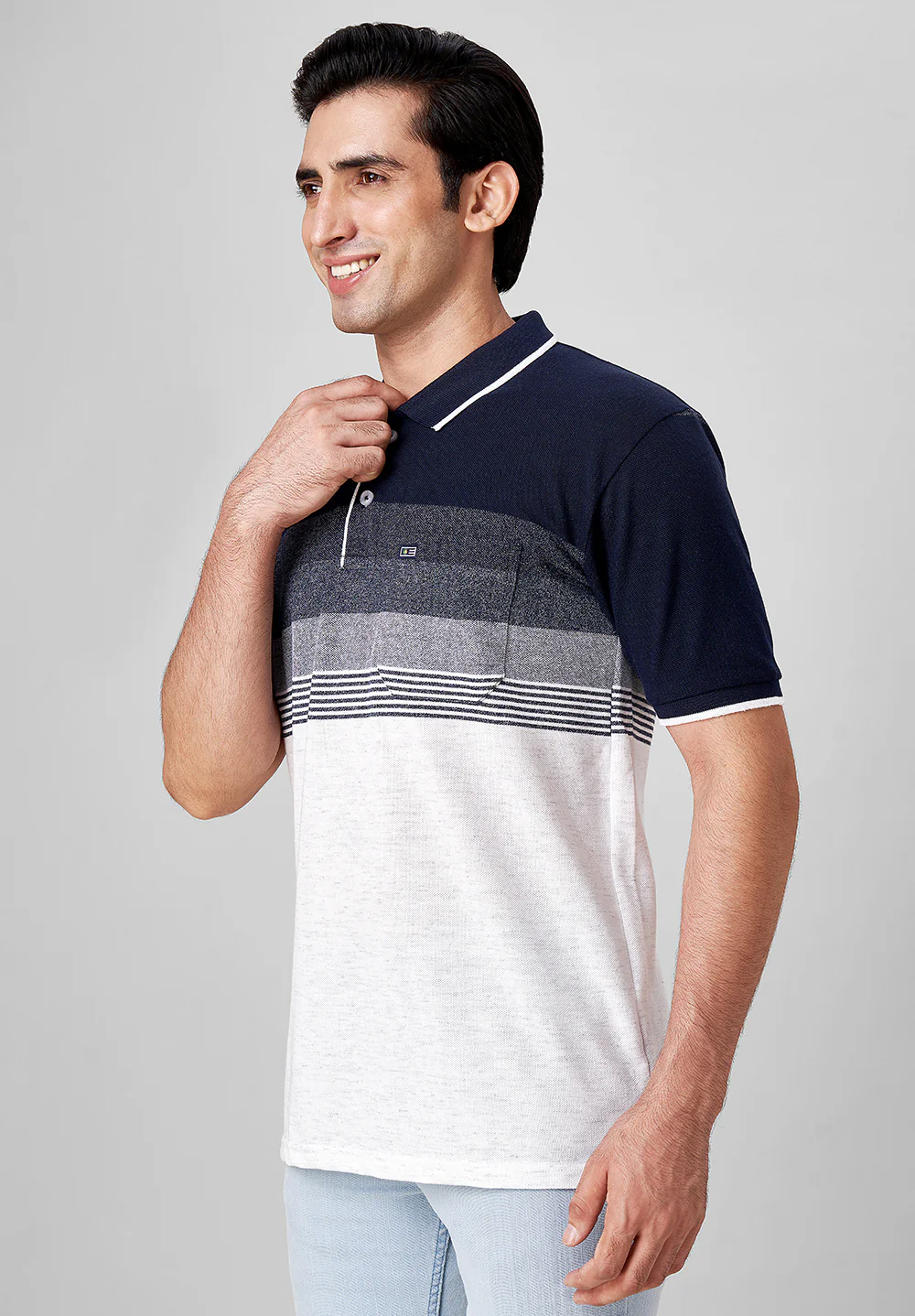 Grey Cotton T-Shirt - Image 5
