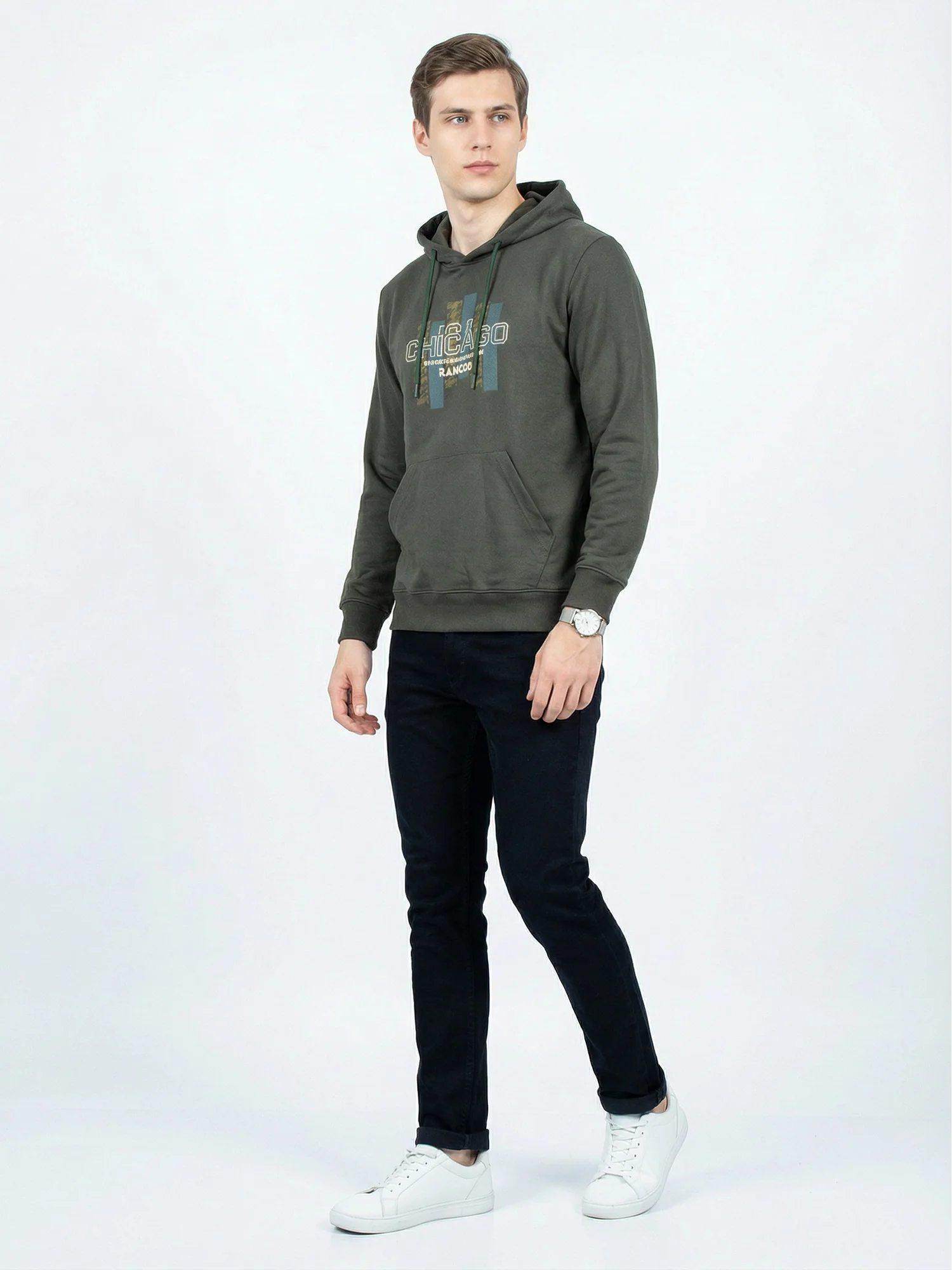 Light Green Winter Hoodie - Image 6