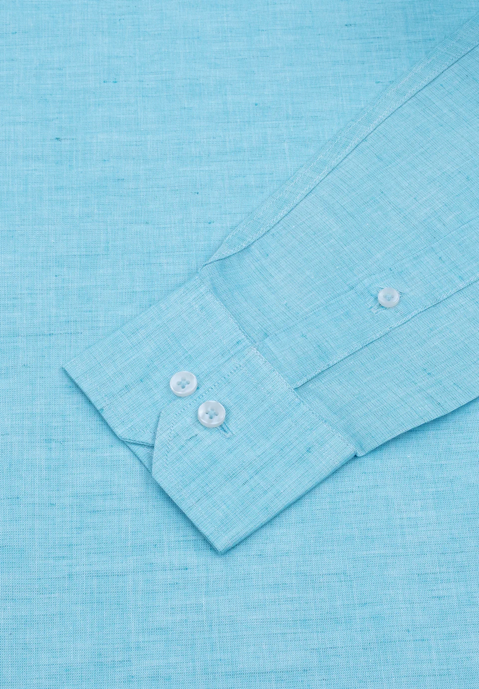 Men Blue Regular Fit Formal Shirt - Image 5
