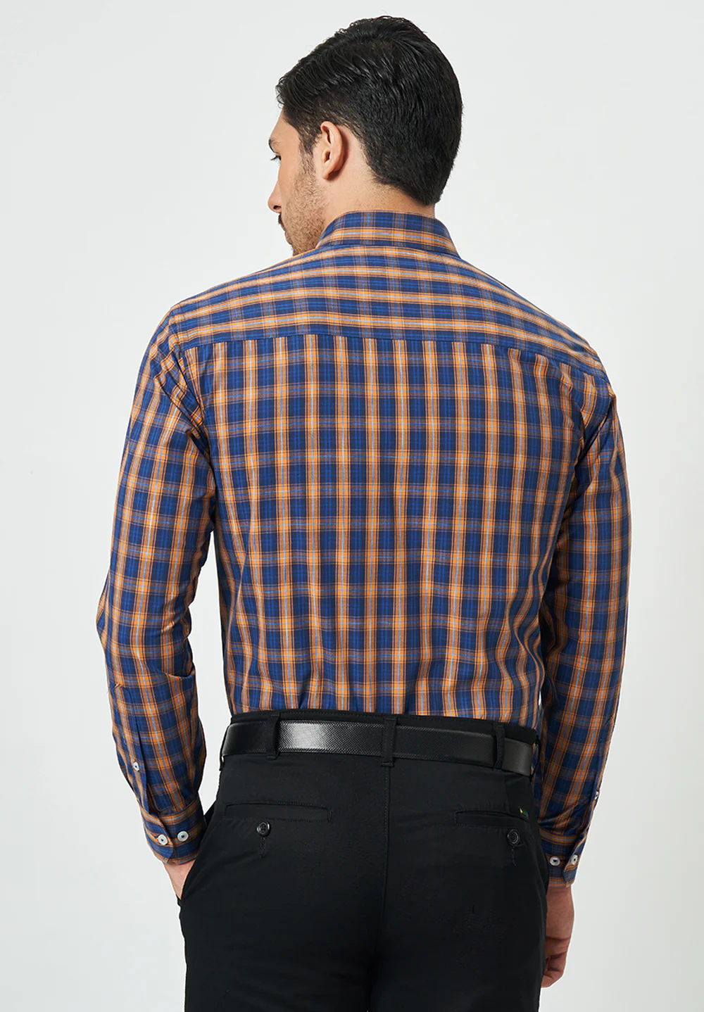 Men Brown Regular Fit Formal Shirt - Image 2