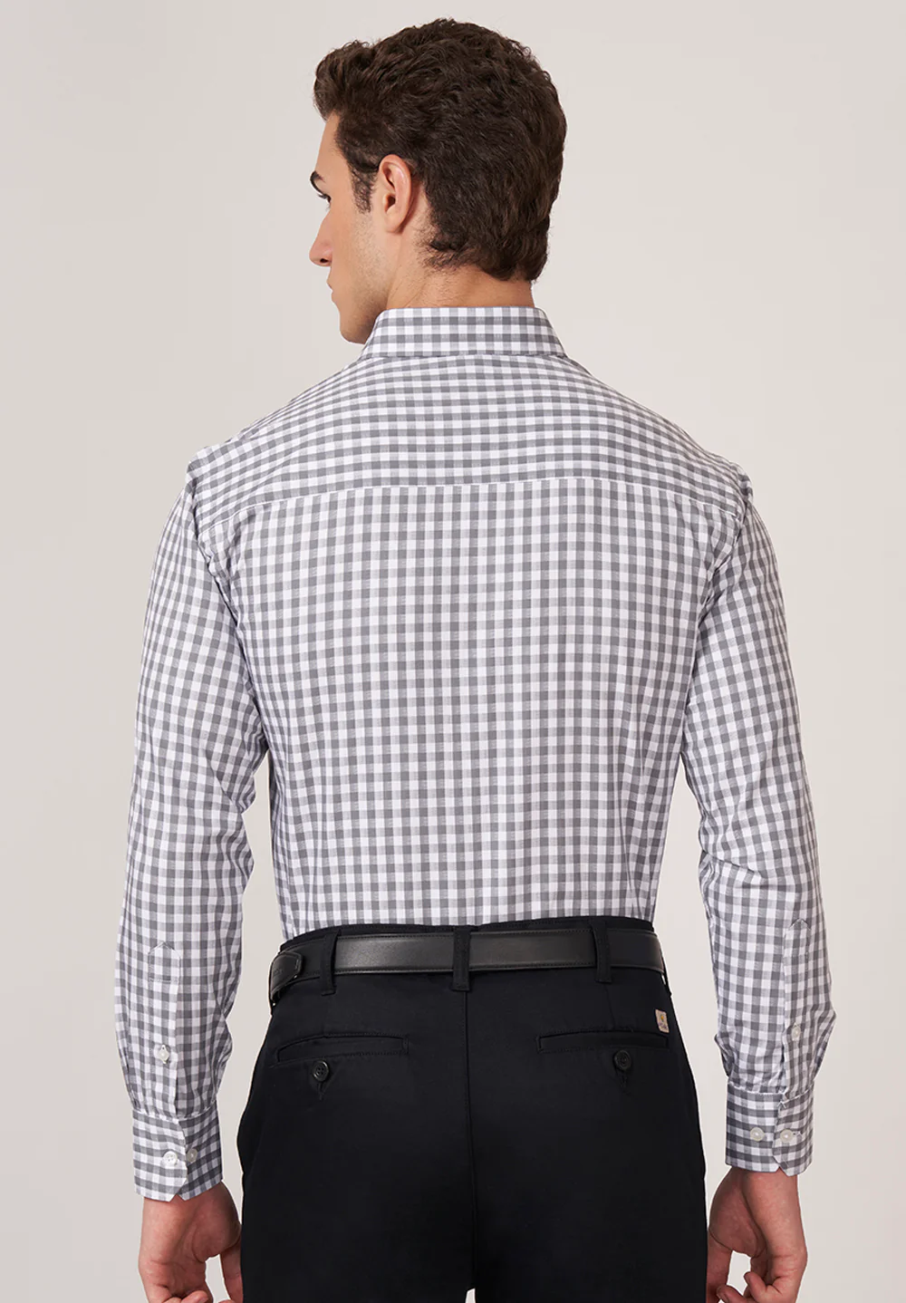 Men Gray Regular Fit Formal Shirt - Image 2