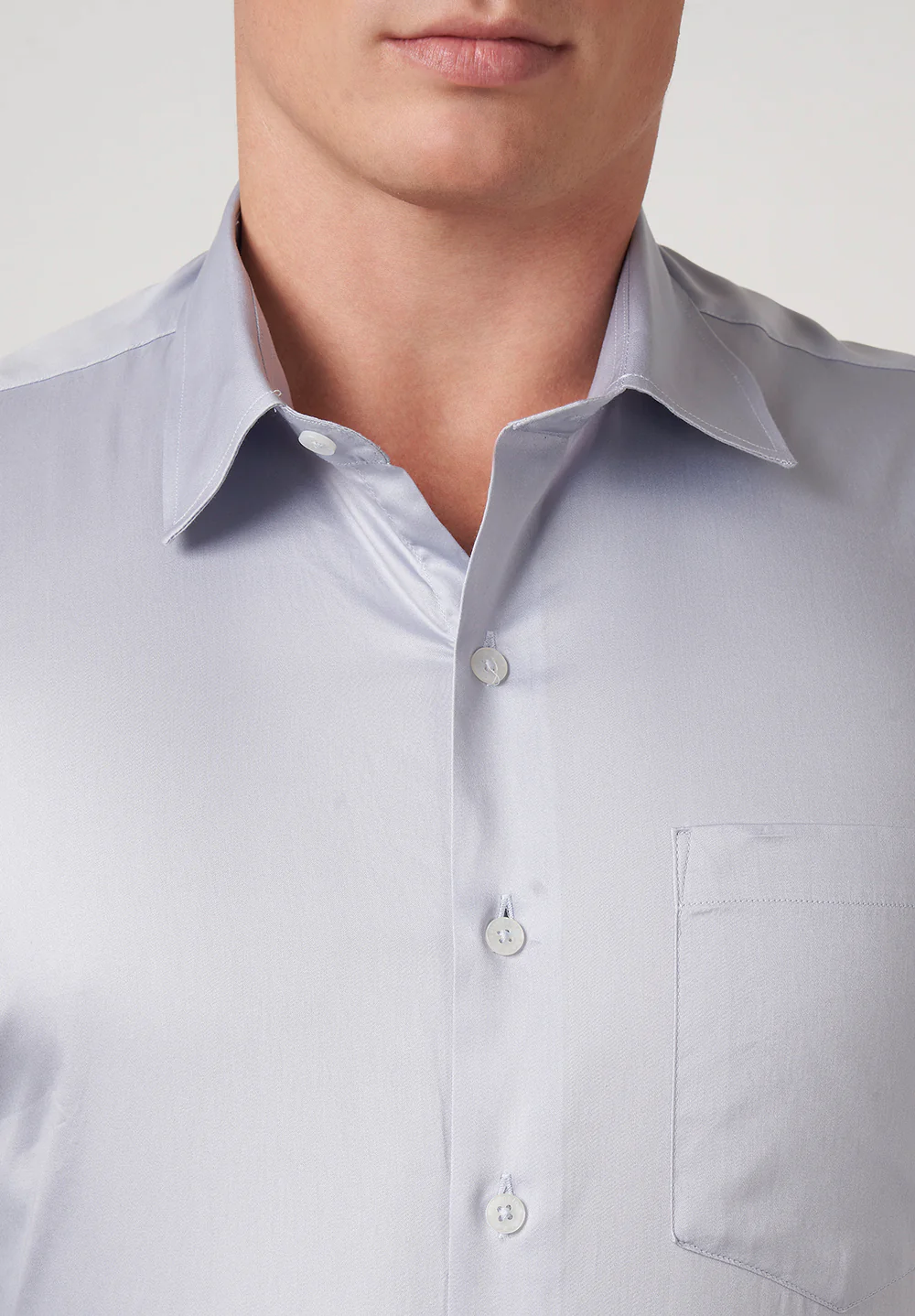 Men Green Regular Fit Formal Shirt - Image 4