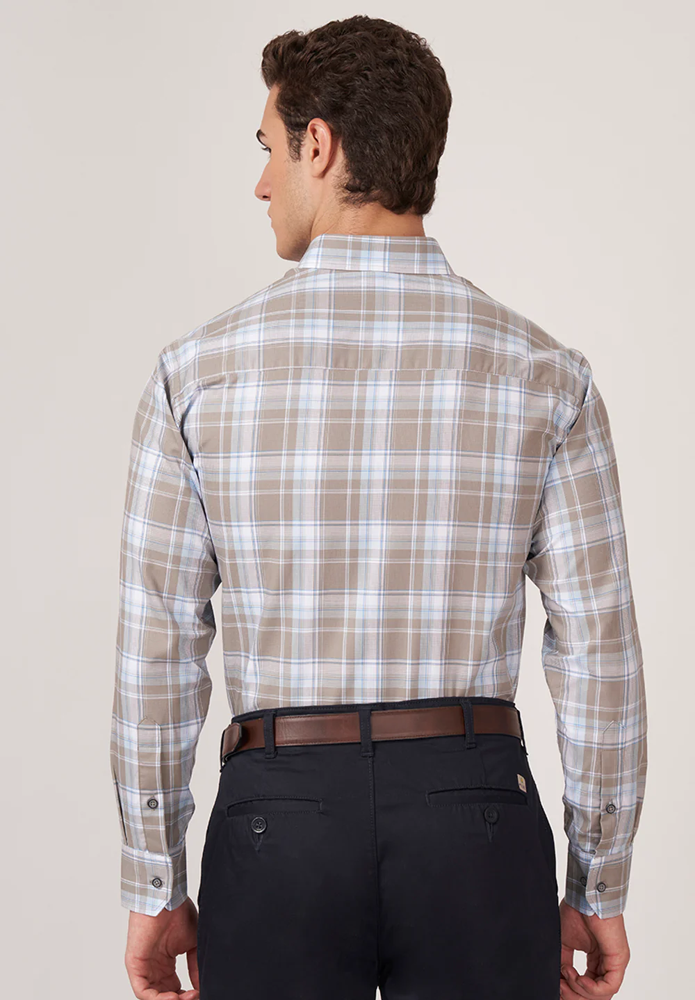 Men Grey Regular Fit Formal Shirt - Image 2