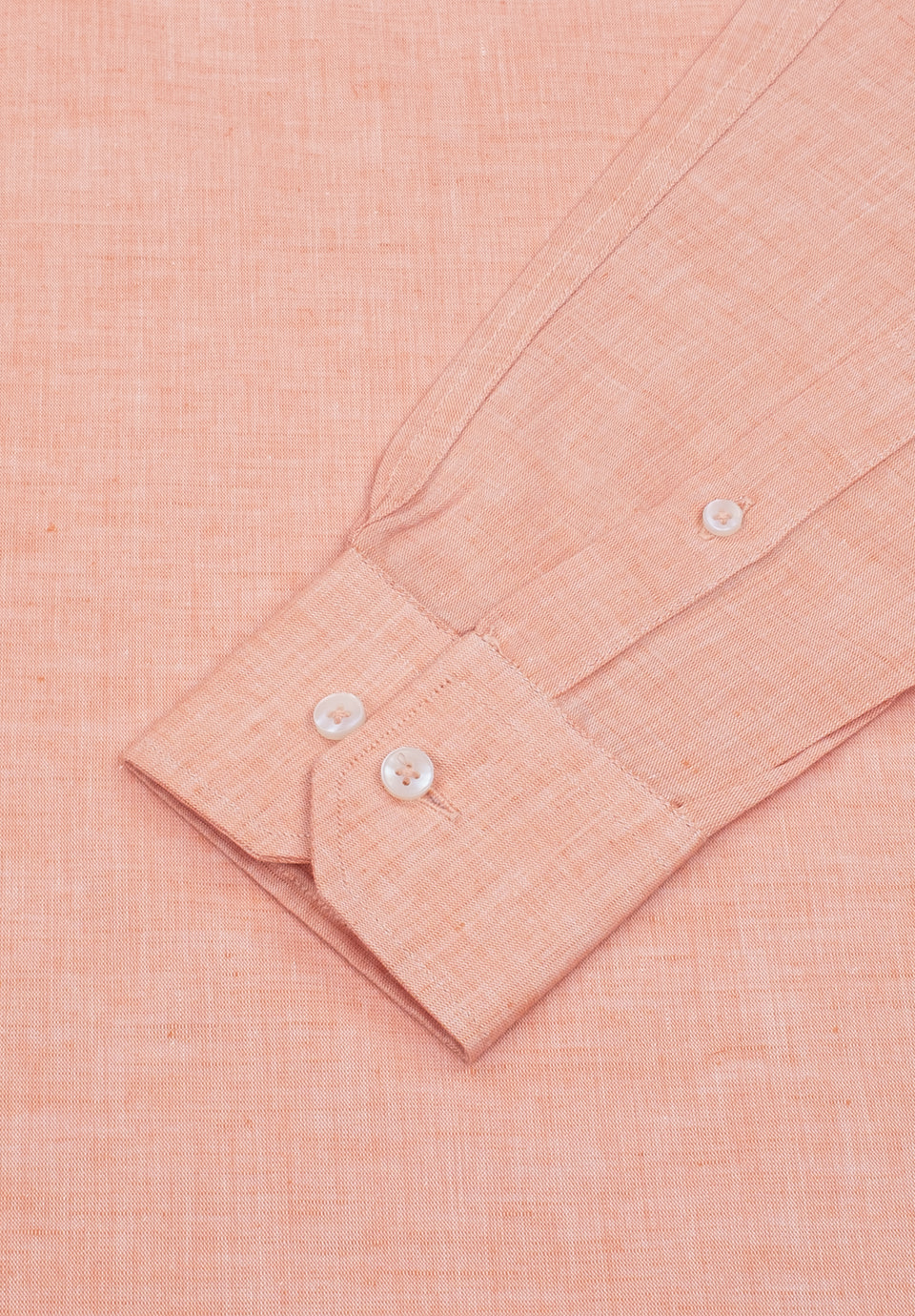Men Peach Regular Fit Formal Shirt - Image 4