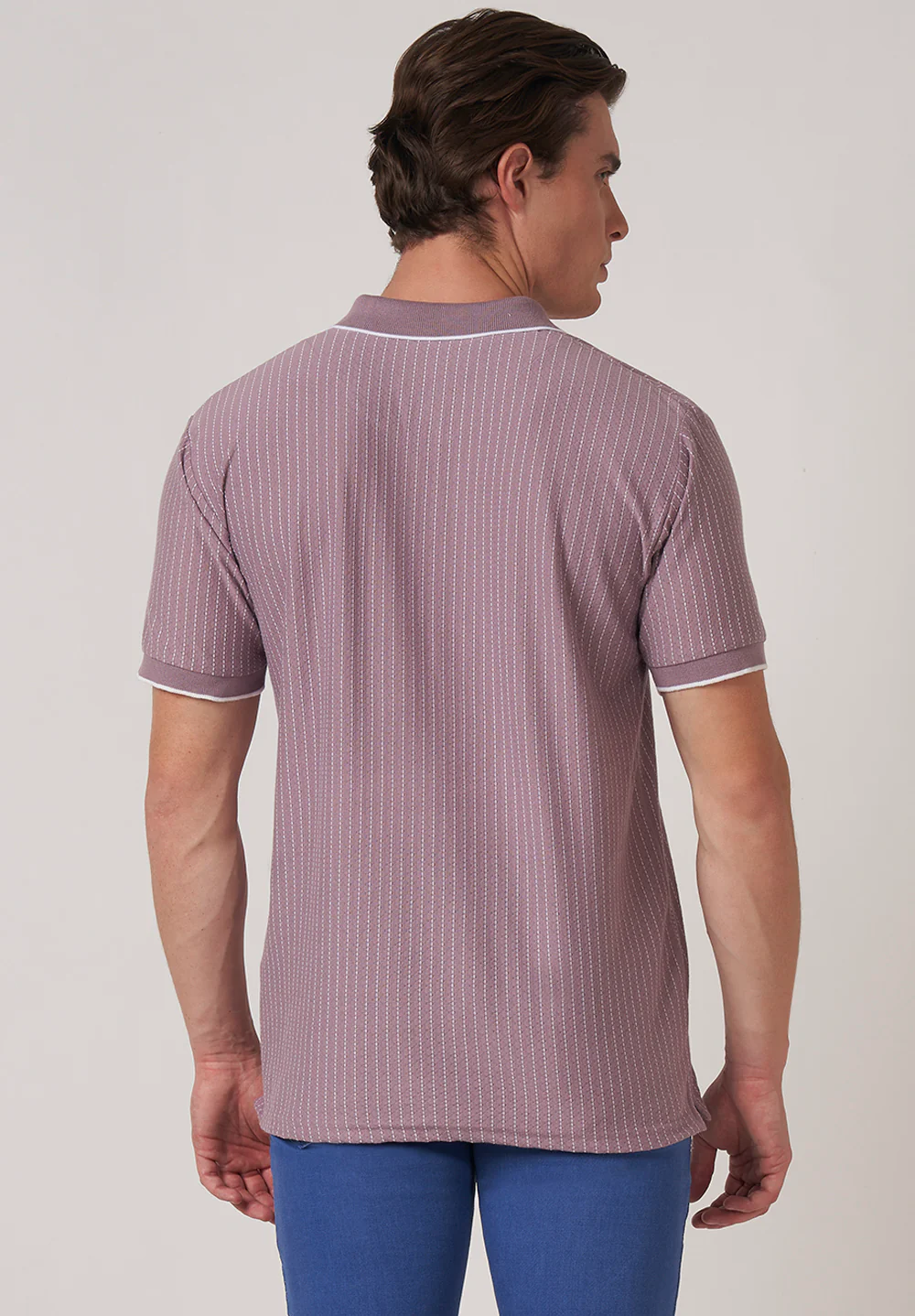Maroon Cotton T-Shirt - Image 2