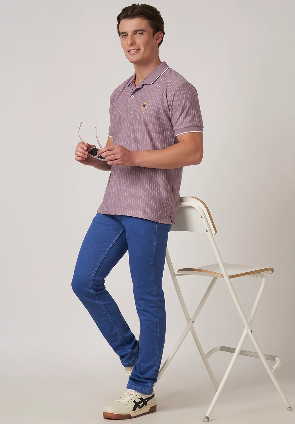 Maroon Cotton T-Shirt - Image 4
