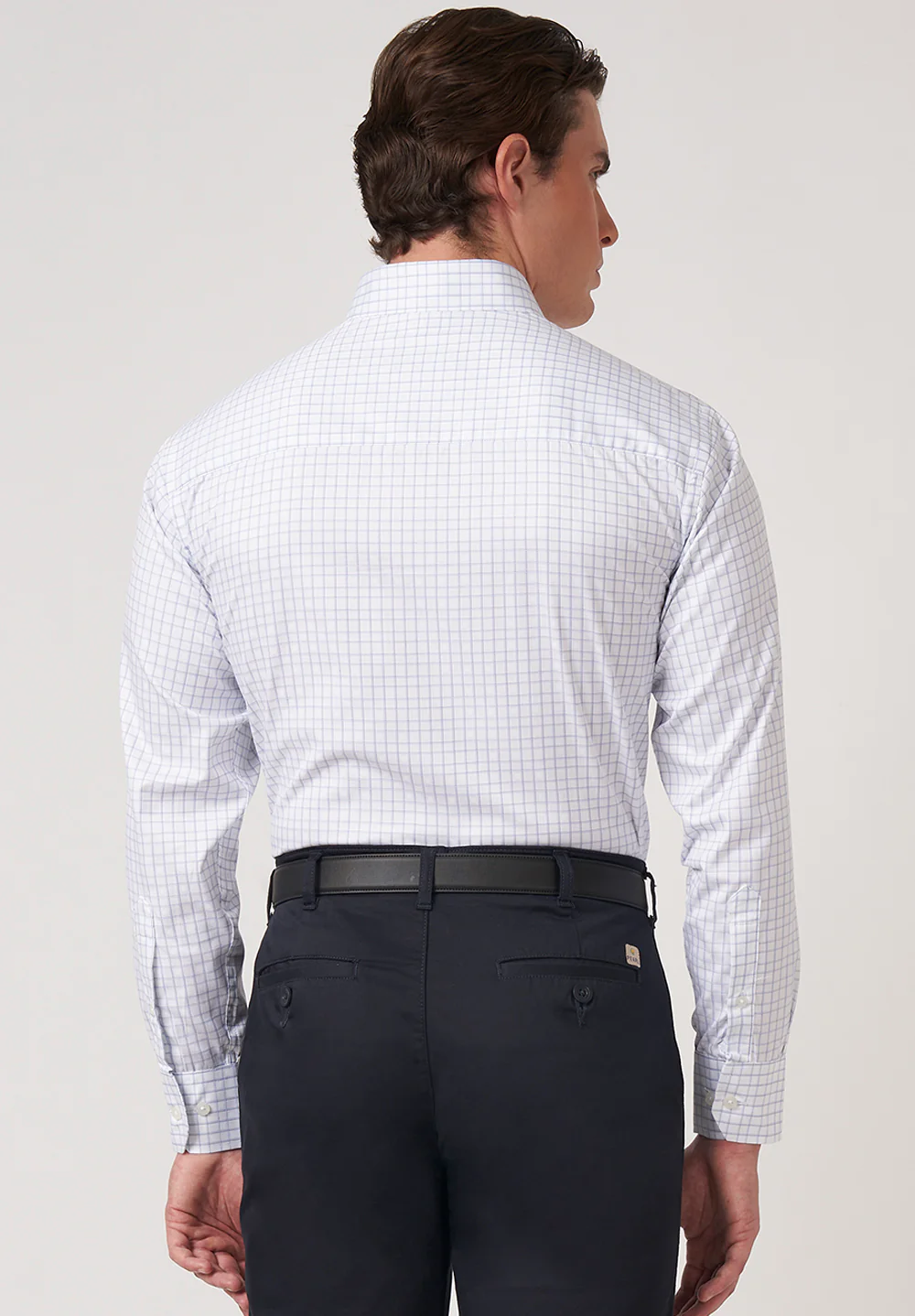 Men White Regular Fit Formal Shirt - Image 2