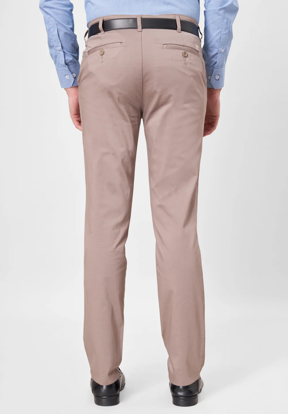 Brown Regular Fit Cotton Trouser - Image 5