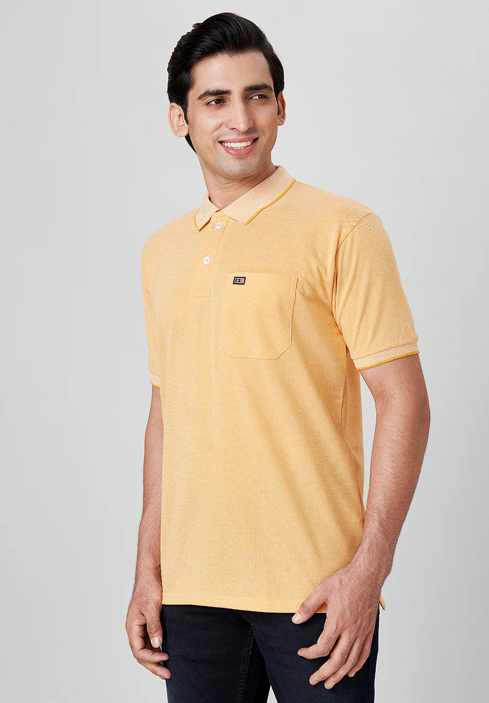 Orange Cotton T-Shirt