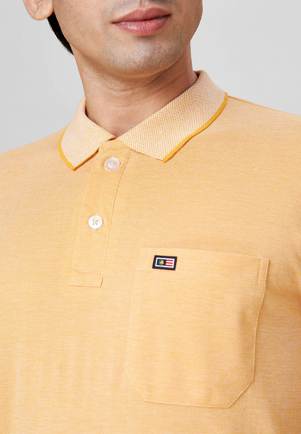 Orange Cotton T-Shirt - Image 3