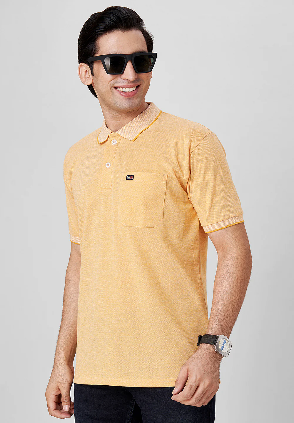 Orange Cotton T-Shirt - Image 4