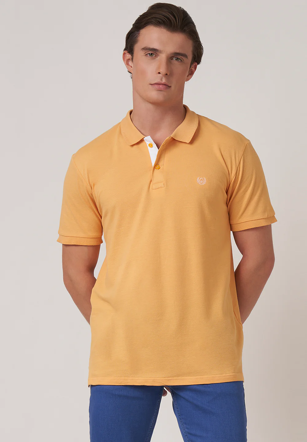 Orange Cotton T-Shirt