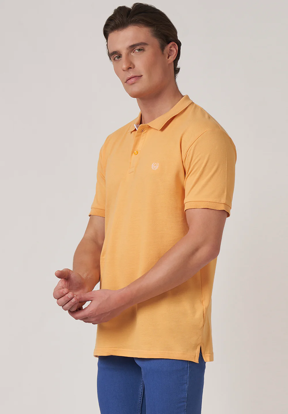 Orange Cotton T-Shirt - Image 3