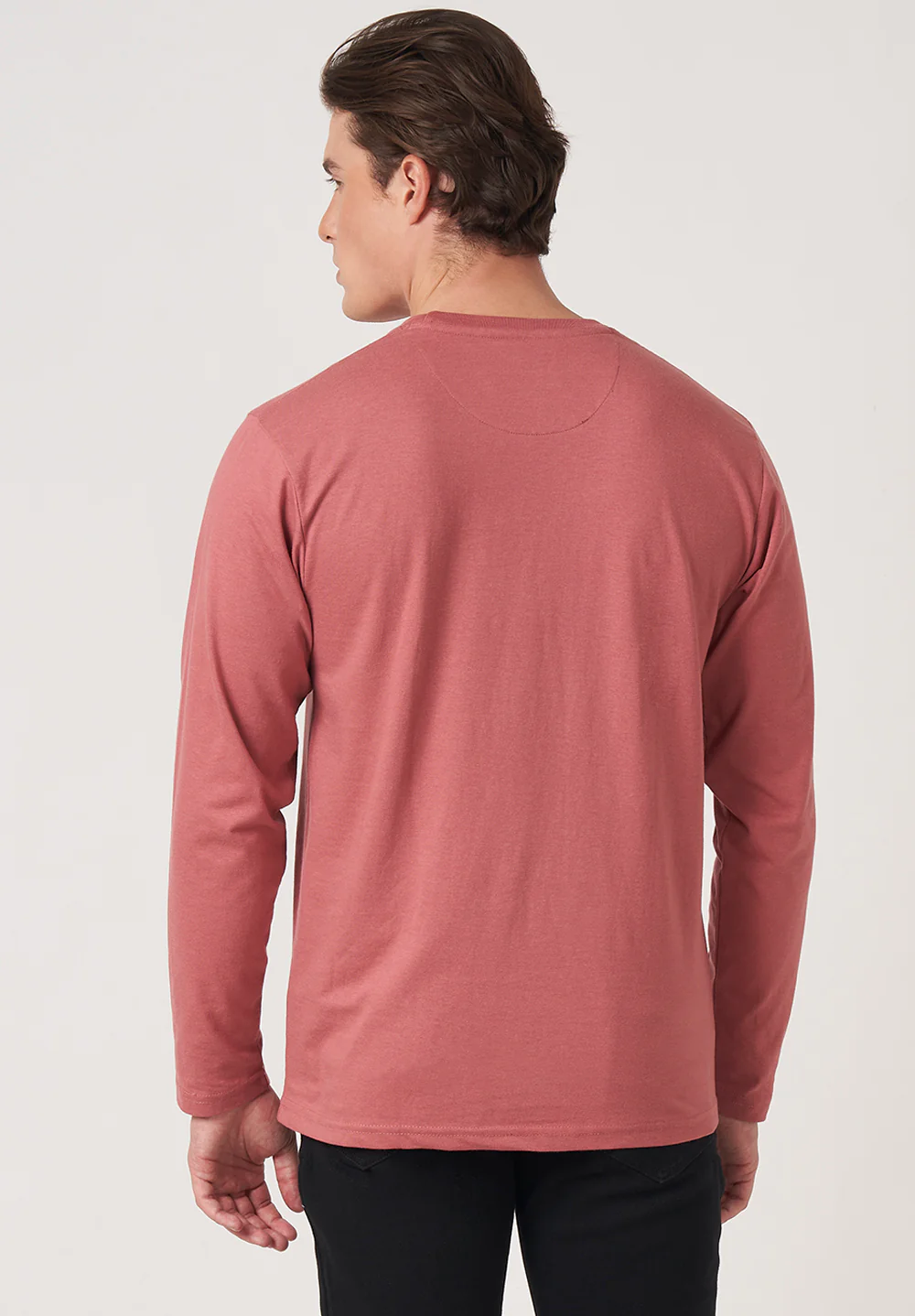 Peach Cotton T-Shirt - Image 2
