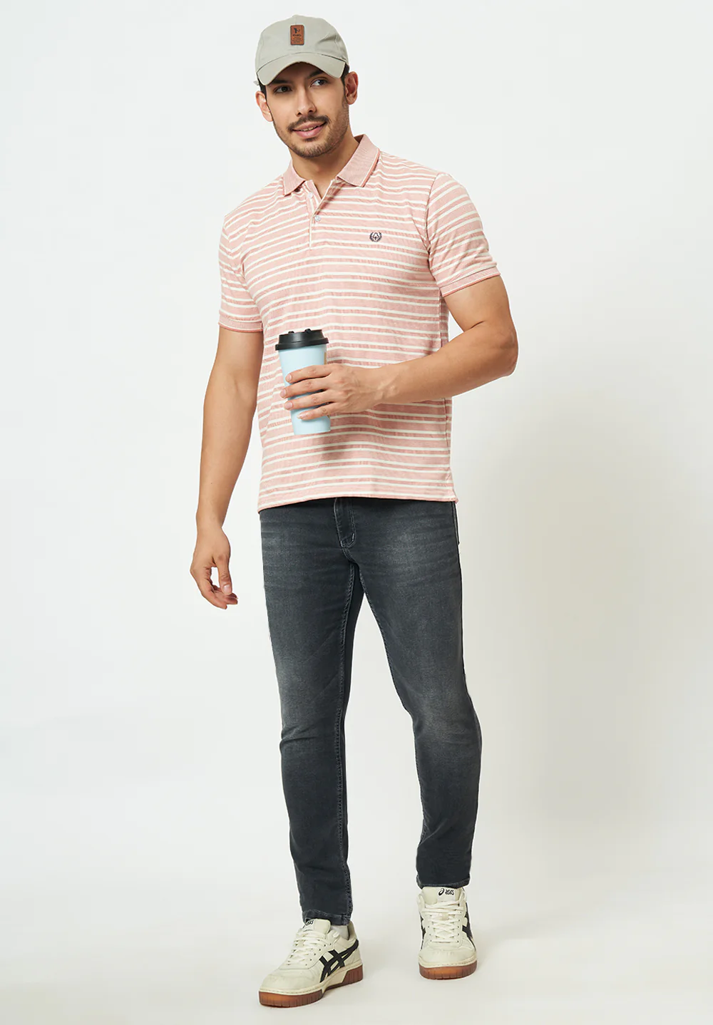 Peach Cotton T-Shirt - Image 5