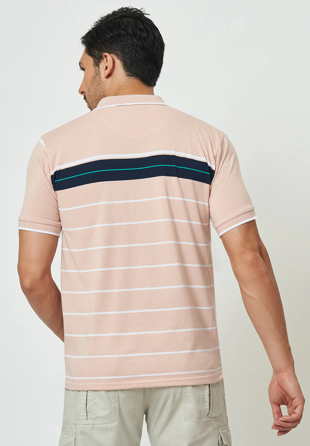 Peach Cotton T-Shirt - Image 2