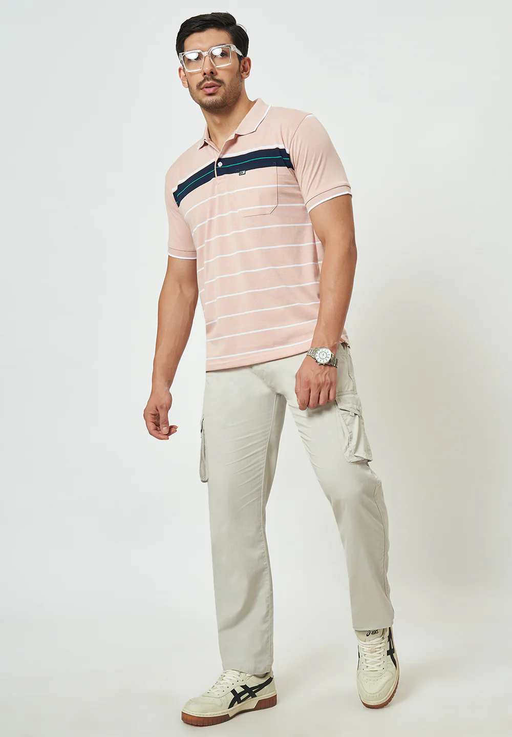 Peach Cotton T-Shirt - Image 5
