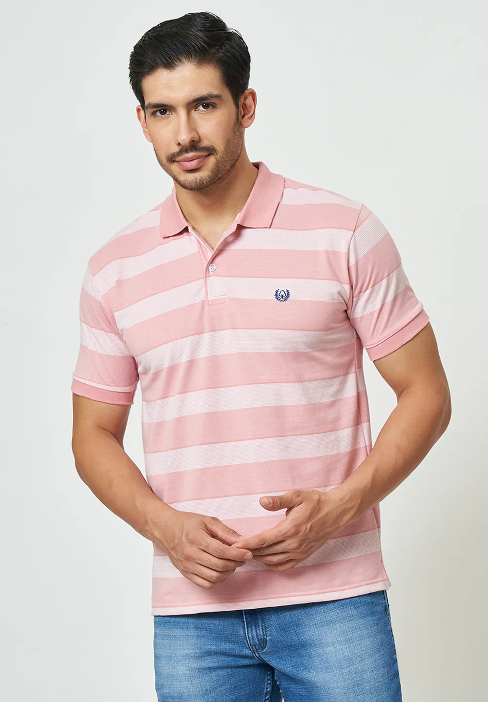 Peach Cotton T-Shirt