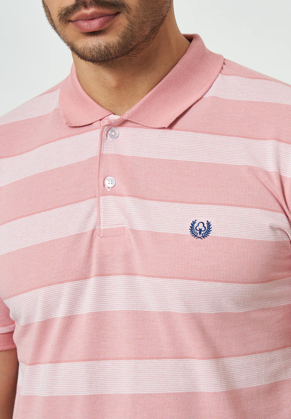 Peach Cotton T-Shirt - Image 2