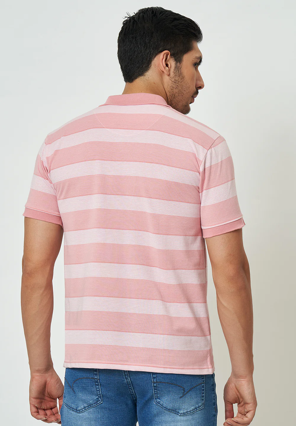 Peach Cotton T-Shirt - Image 3