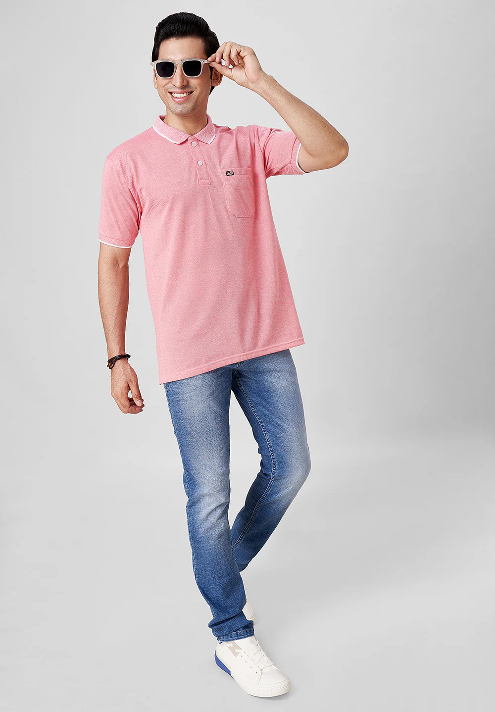 Pink Cotton T-Shirt - Image 4