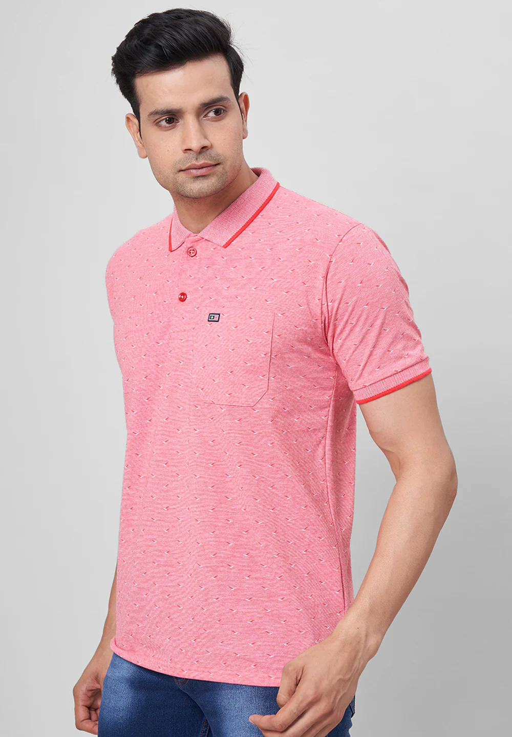 Pink Cotton T-Shirt - Image 5