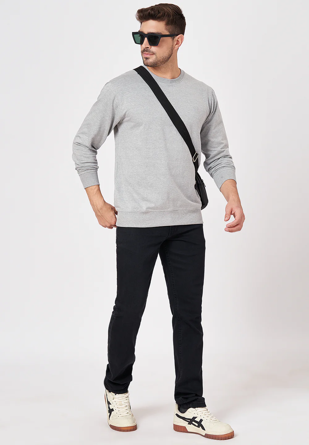 Grey Cotton T-Shirt - Image 5