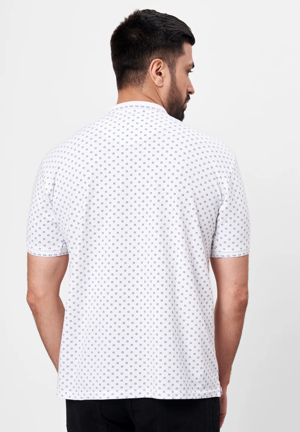 White Cotton T-Shirt - Image 2