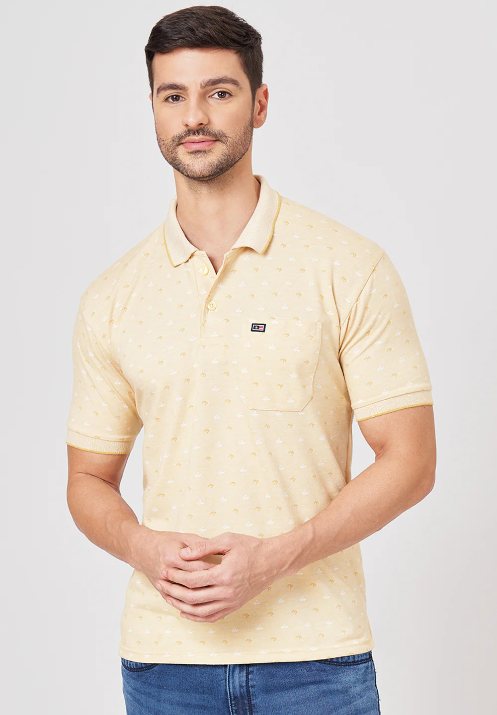 Yellow Cotton T-Shirt
