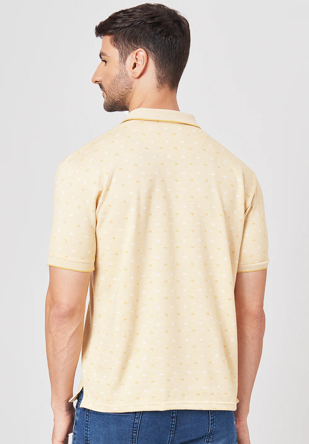 Yellow Cotton T-Shirt - Image 3