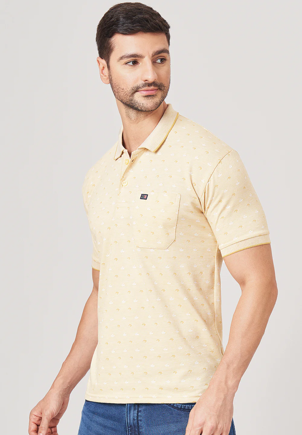 Yellow Cotton T-Shirt - Image 4